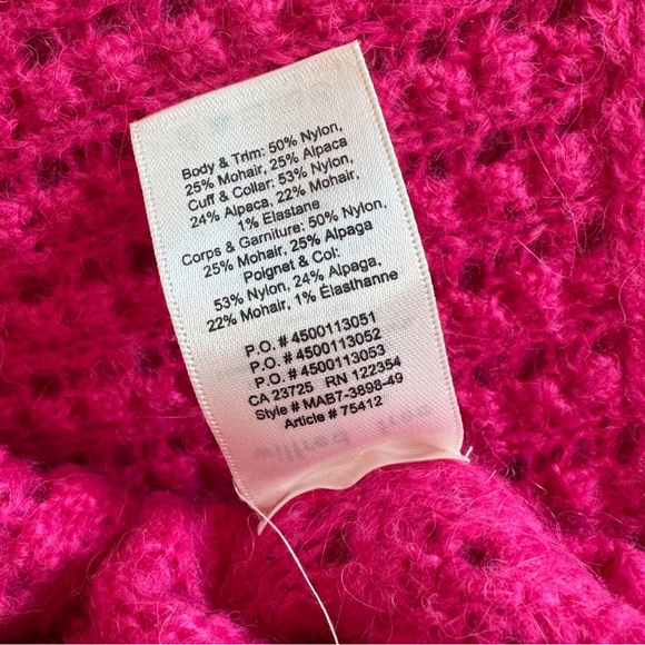 WILFRED FREE • Fortune Sweater in Electron Fuschia - Picture 9 of 11